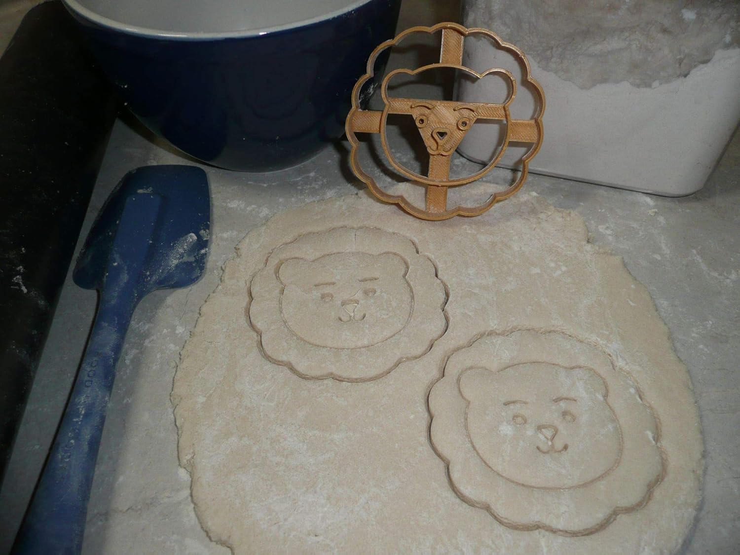 Lion Cookie Cutter - Fun Baking Play Tool Made in USA
