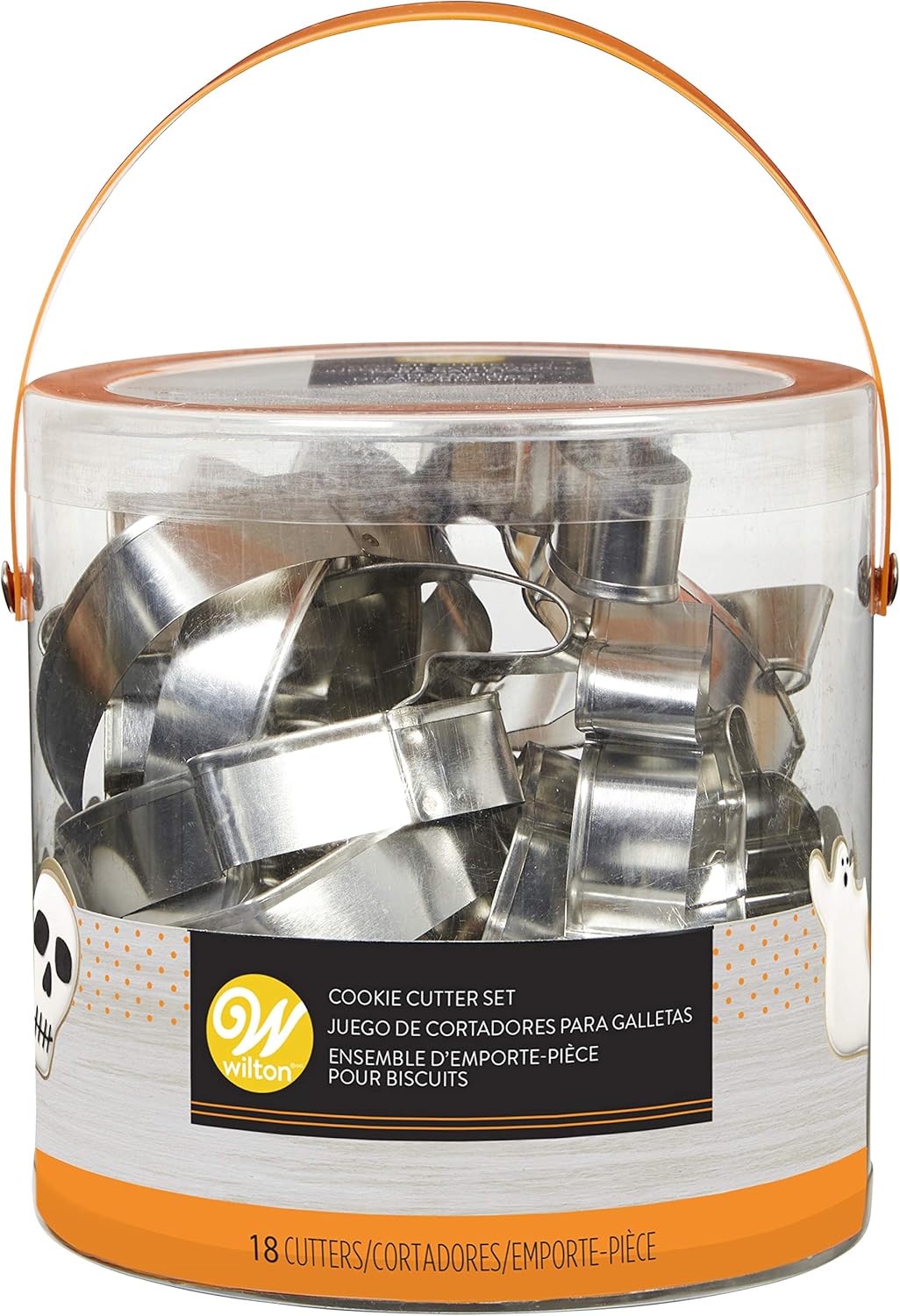 Wilton Halloween Metal Cookie Cutter Set 18-Piece
