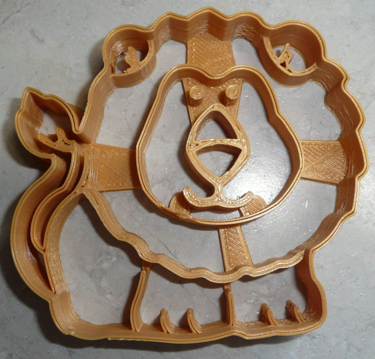 Lion Cookie Cutter Made in USA for Baking and Play