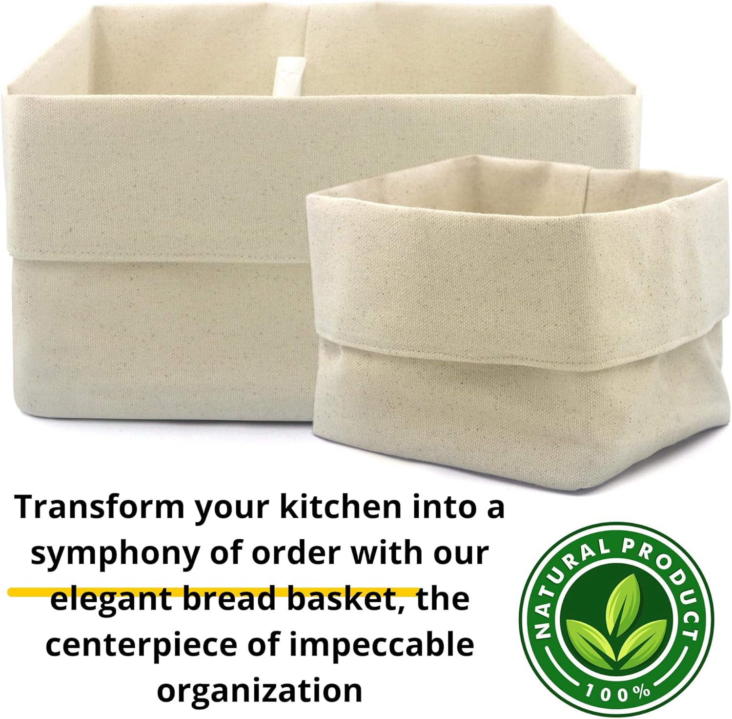 SWEETYOU Bread Serving Basket Set of 3