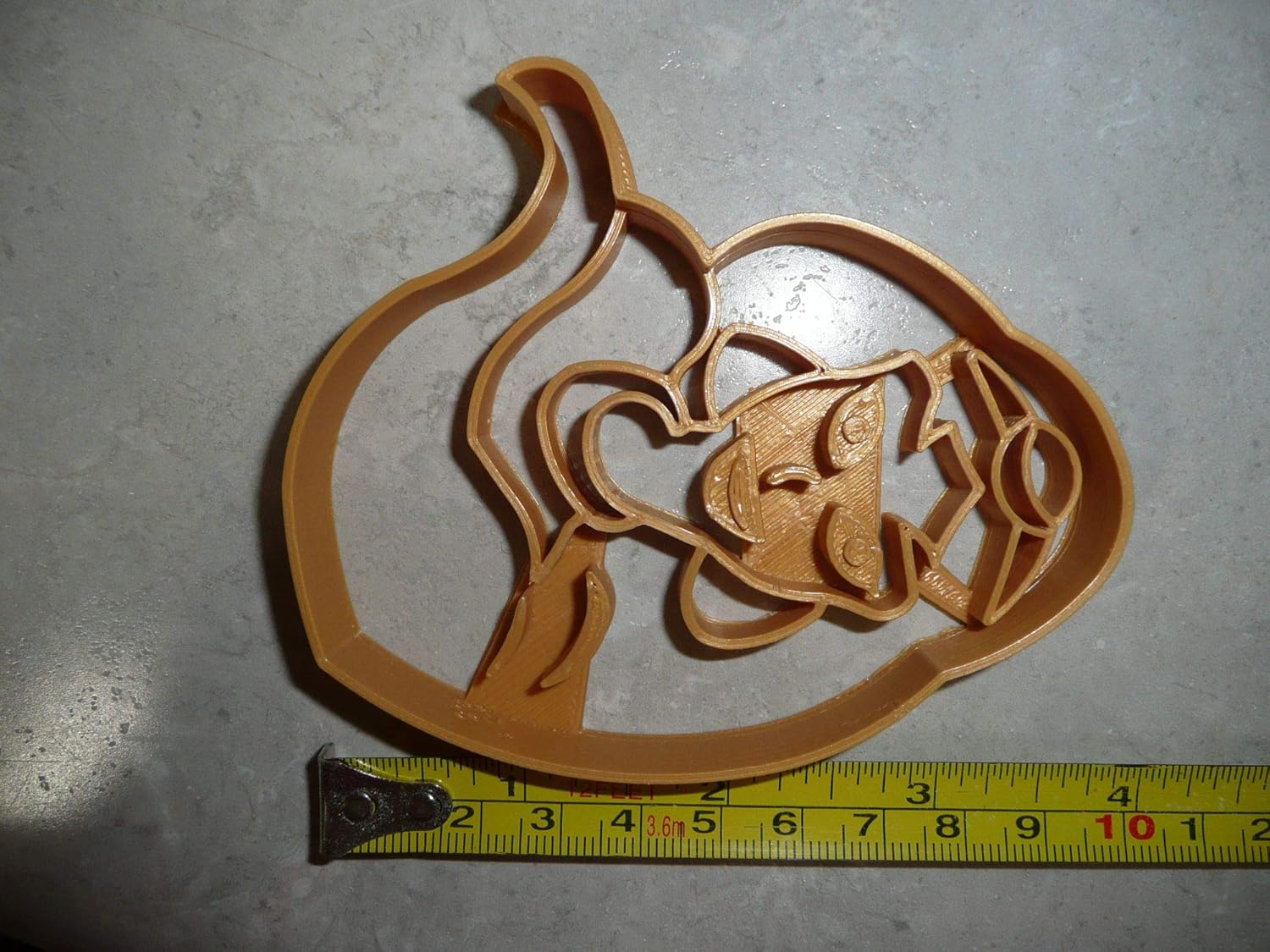 Jasmine Princess Aladdin Cookie Cutter Made in USA