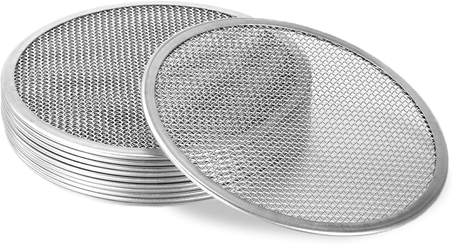 10 Pack Sprouting Lids for 82mm Mason Jars 1