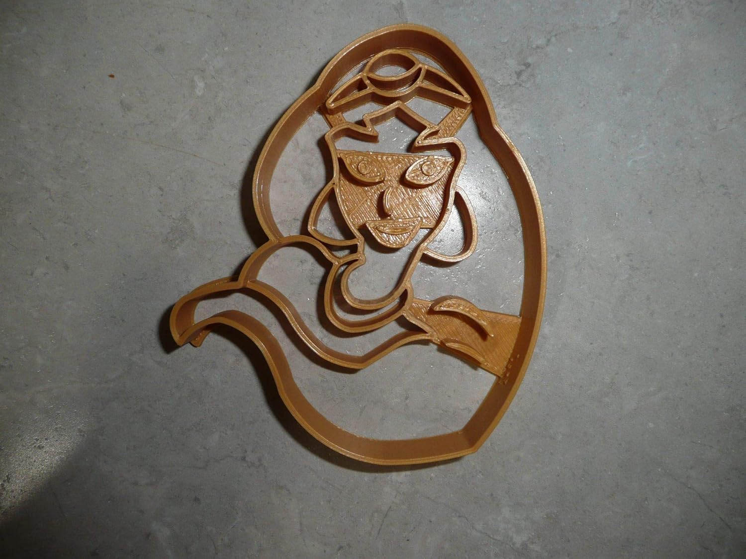 Jasmine Princess Aladdin Cookie Cutter Made in USA