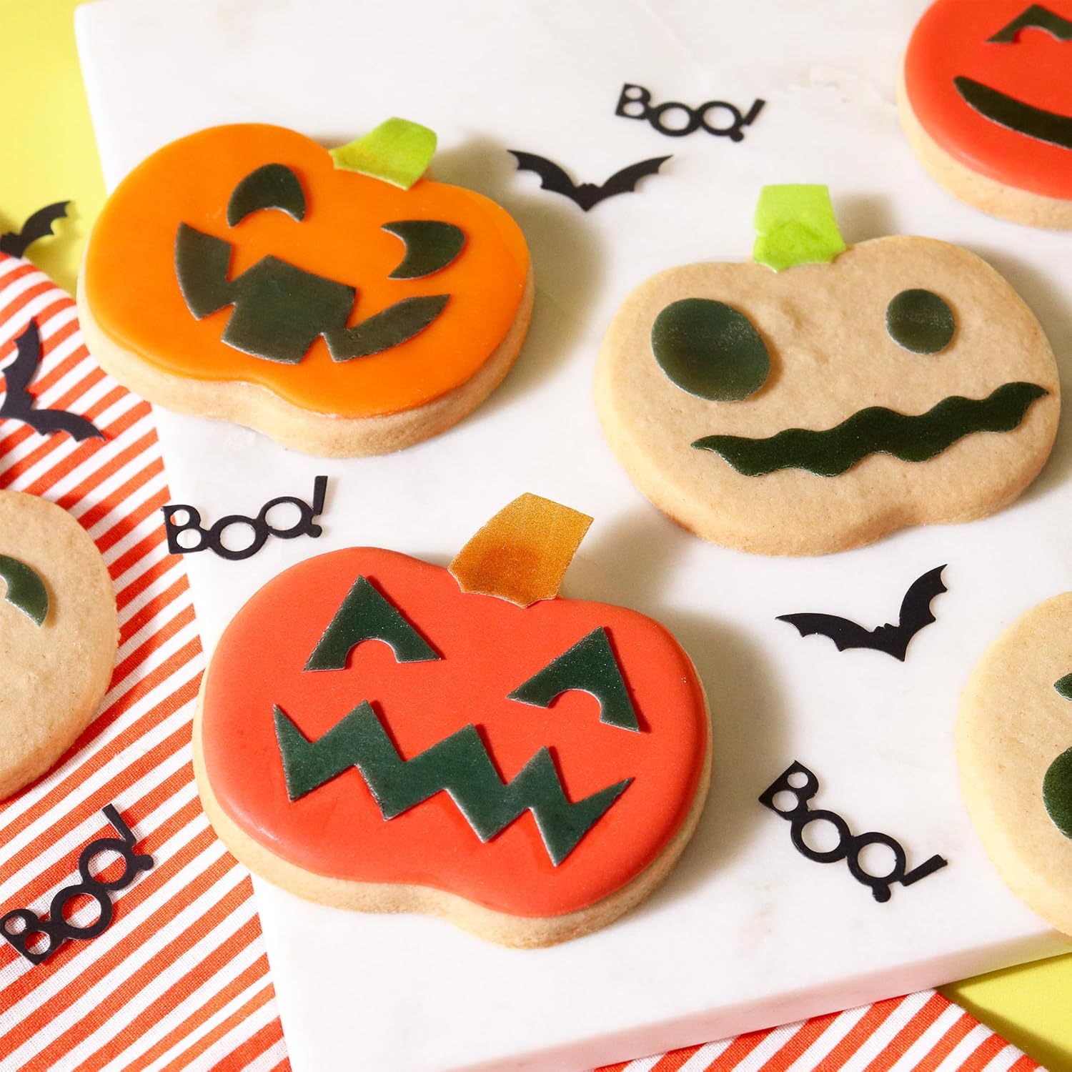 PME Halloween Cookie Decorating Kit Build-Your-Own Pumpkin