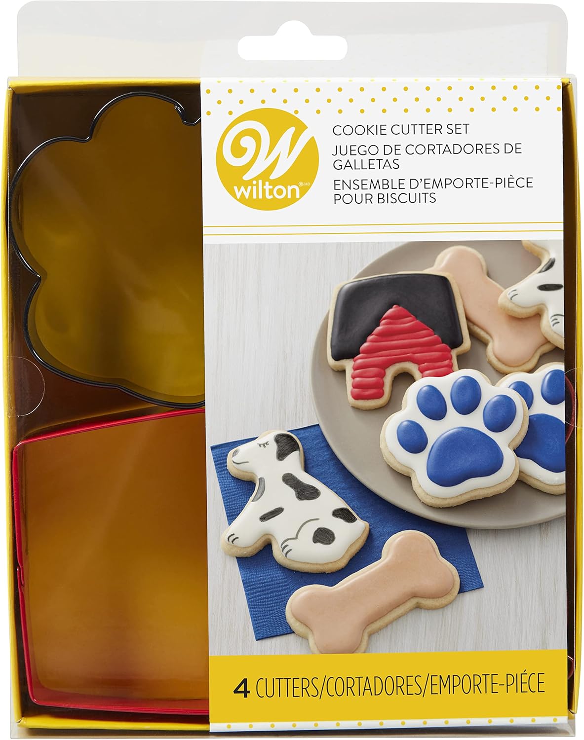 Wilton Pet Theme Cookie Cutter Set 4-Pack