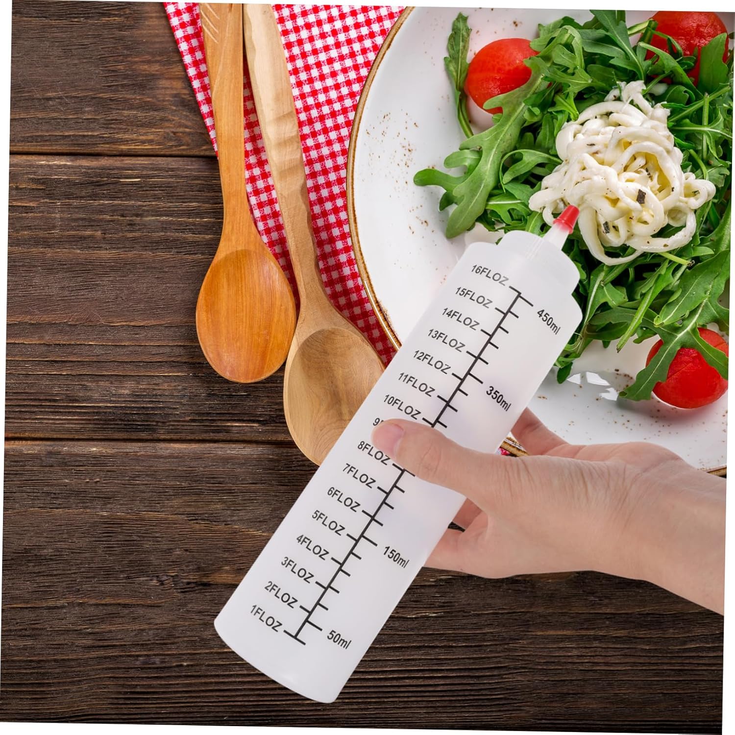 HOLIDYOYO 6-Piece Condiment Squeeze Bottles Set