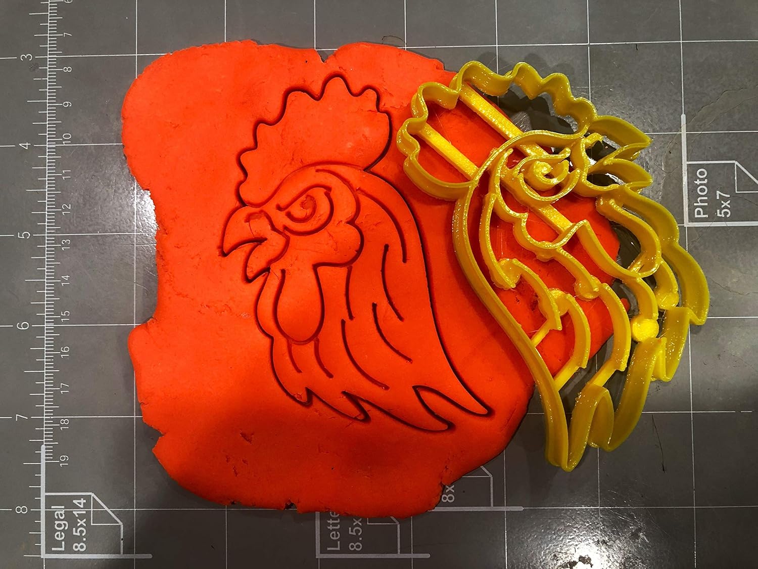 Rooster Cookie Cutter - Durable Food Safe