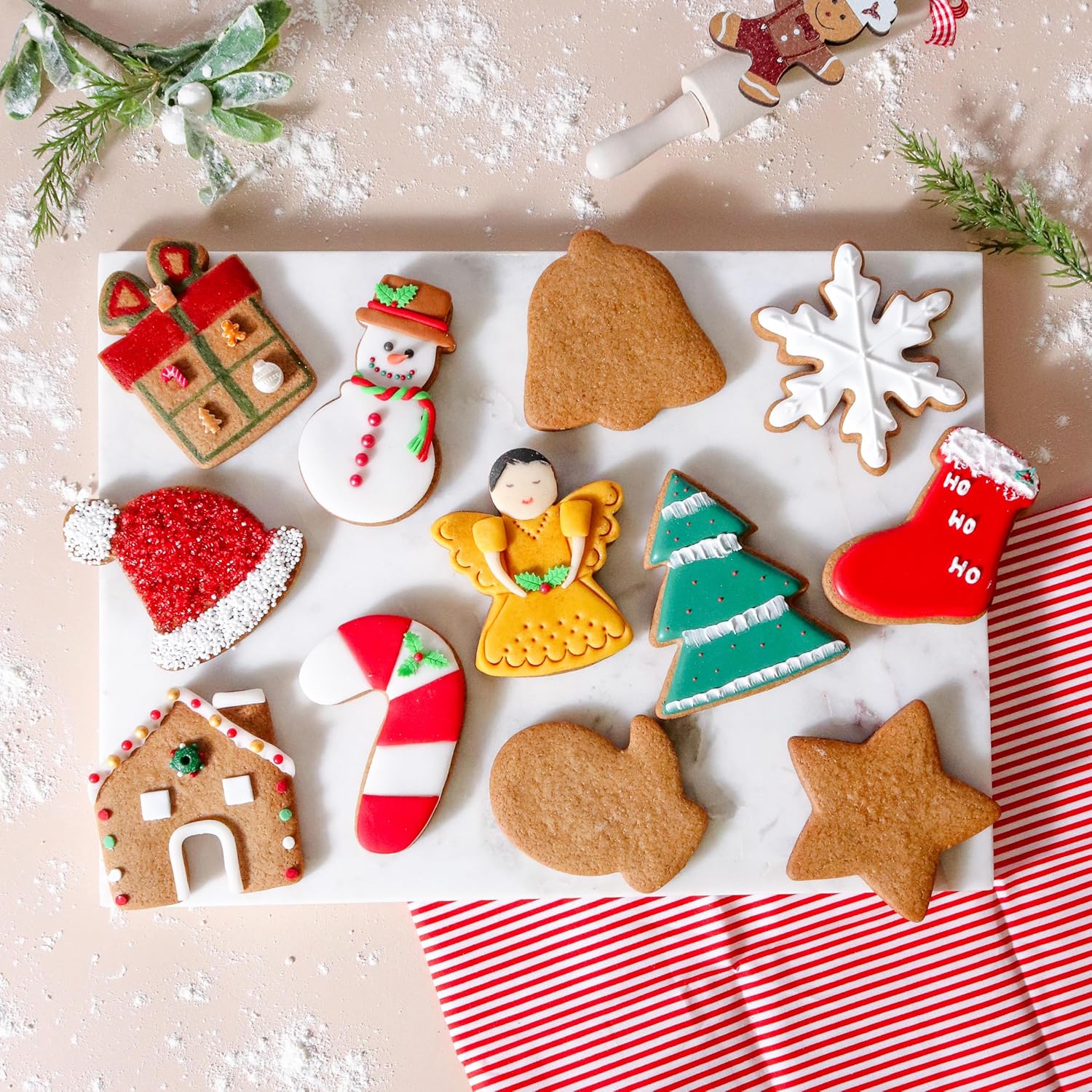 PME Christmas Cookie Cutters Set of 12