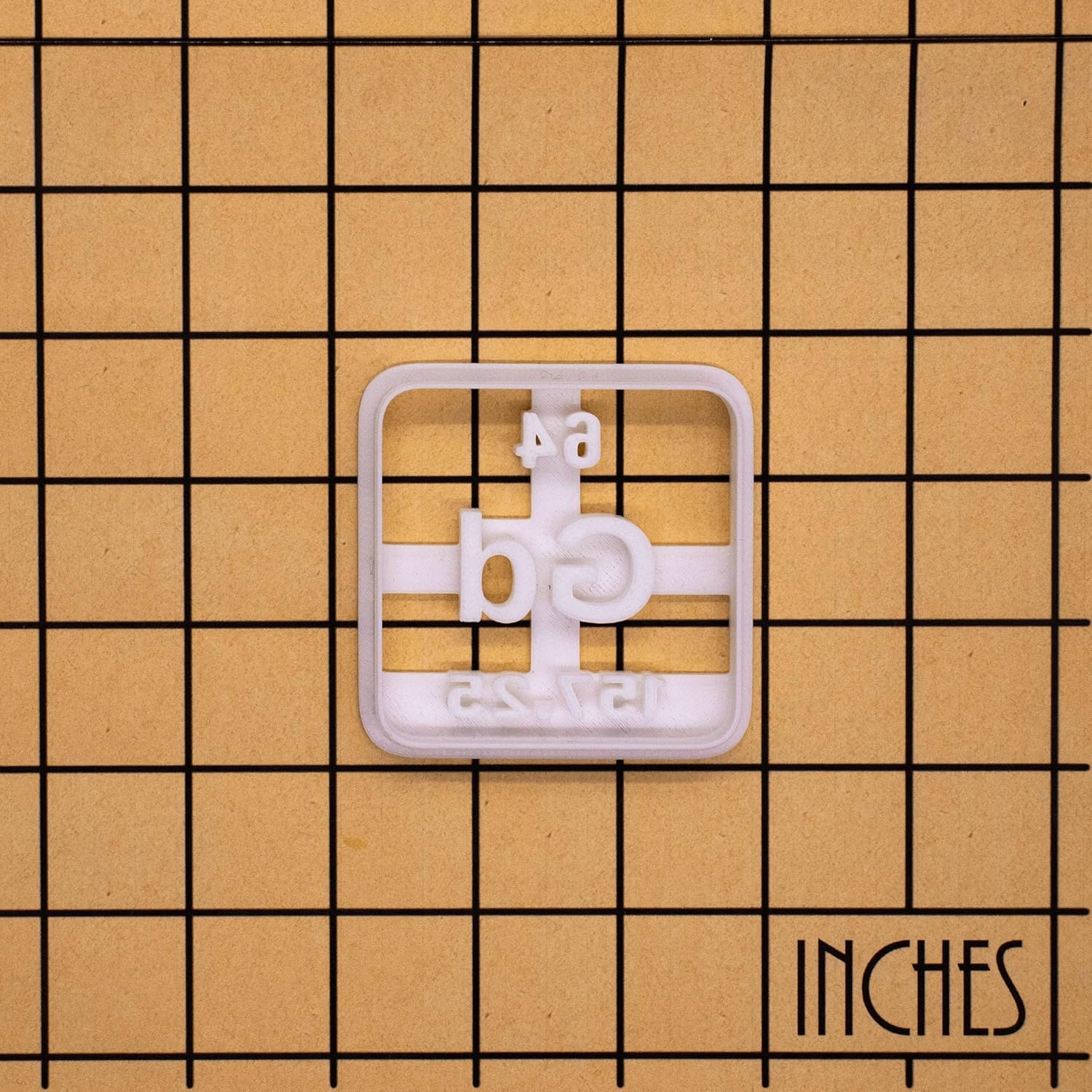 BAKERLOGY Periodic Gd Cookie Cutter - Element Gadolinium Design