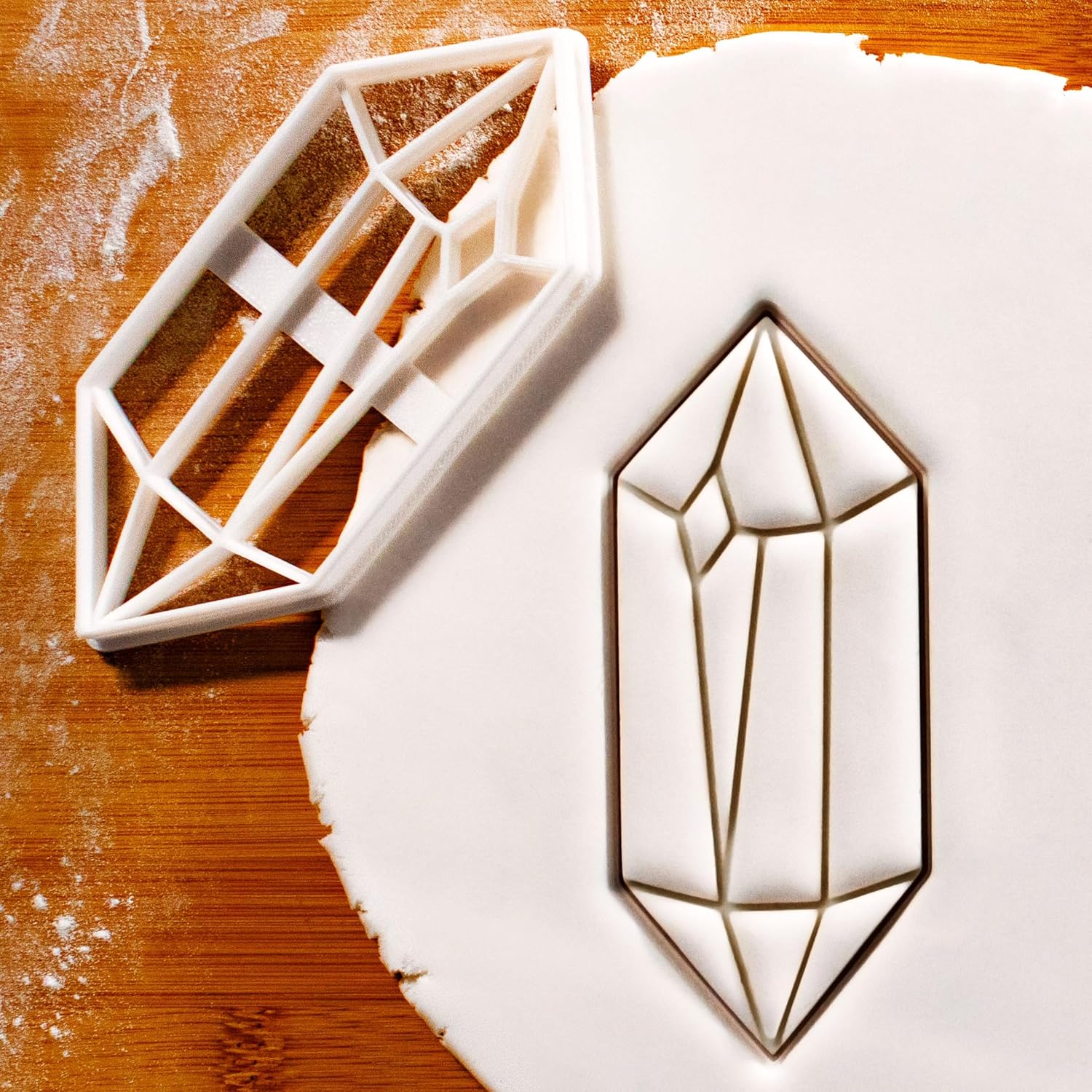 Bakerlogy Crystal Points Cookie Cutter - Baking Craft Tool